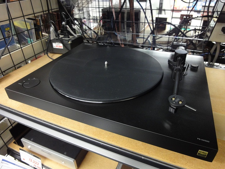audio square fujisawa: 話題の新製品、SONYの新型レコードプレーヤー ...